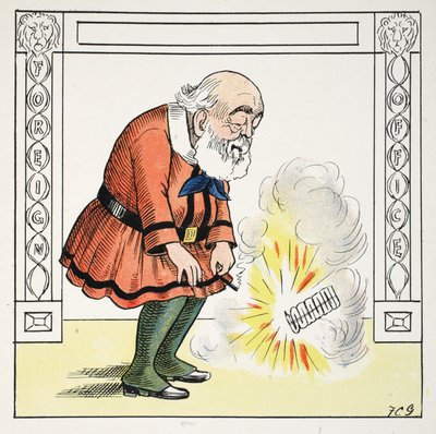 The Mark S, Illustration from The Struwwelpeter Alphabet, Verse by Harold Begbie by Francis Carruthers Gould